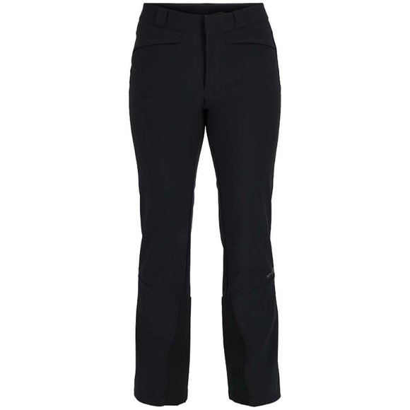 NWT Spyder Womens Orb Softshell Ski Pant - Black, 10 - Picture 1 of 8